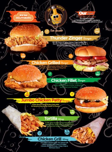 Doctor Saucy Gujranwala Menu Prices Location Address Deals