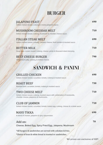 Jammin Java Menu Faisalabad Deals Contact Number Address Pictures