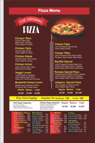 Big Bite Sheikhupura Menu Prices Location Address Number