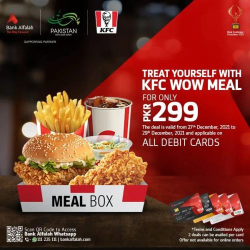 KFC Bank Alfalah Deal