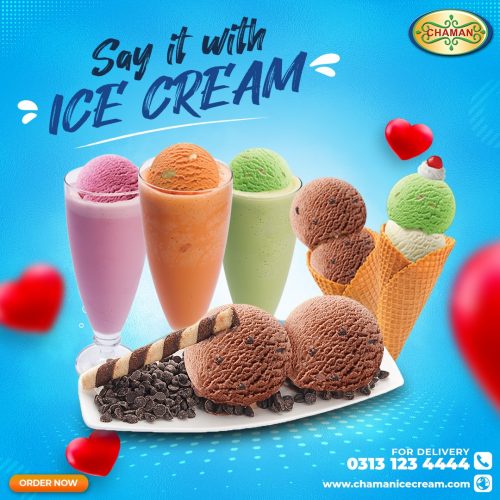 Chaman Ice Cream Saddar Lahore Menu, Rate list, Flavors, Number